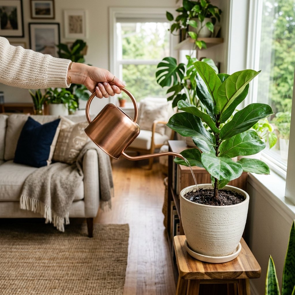 Riego de plantas de interior